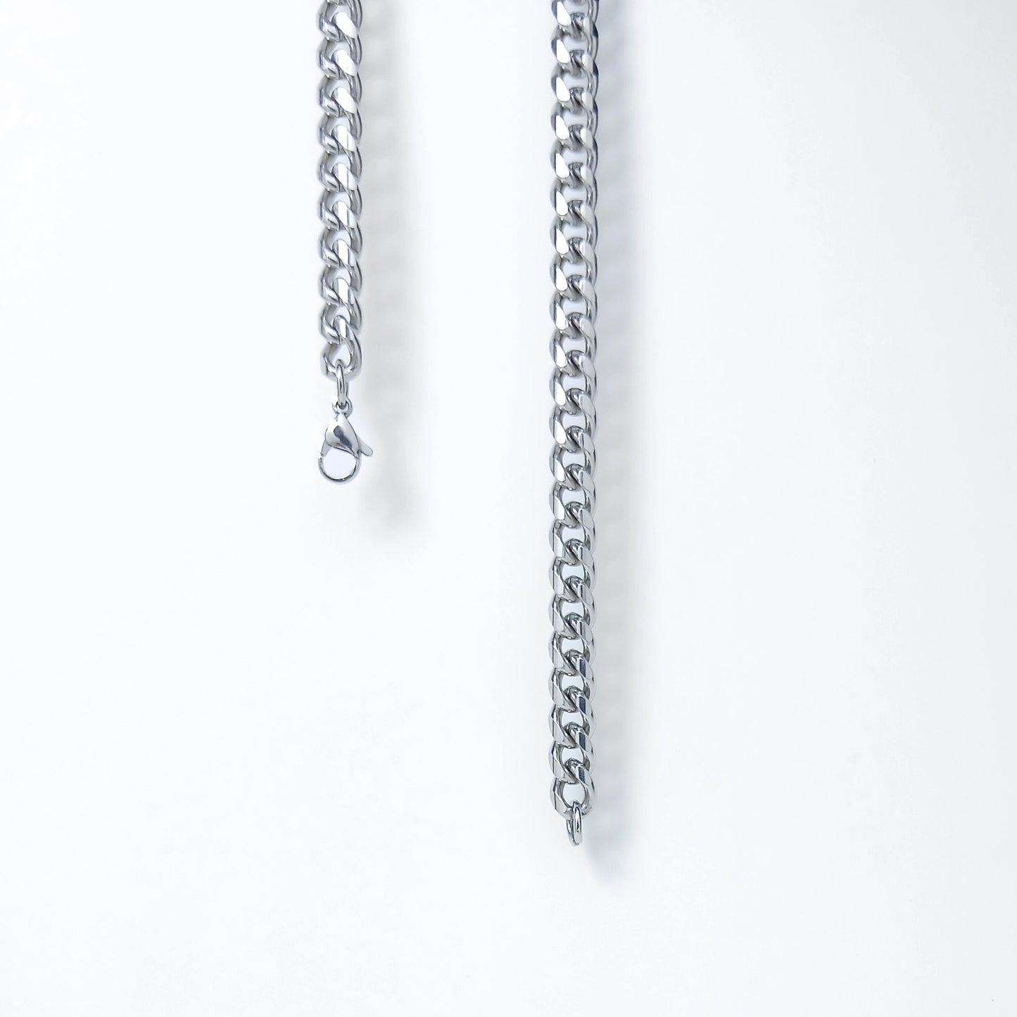 7mm curbn chin cuban chain miami cuban chain chain for men men's jewellery jewelry for men. cuban chain. stainless steel chain for men. stainless steel jewellery.